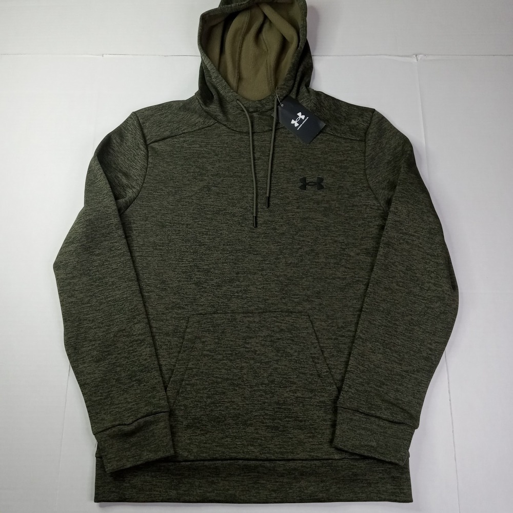 Under Armour Fleece Twist Hoodie Men's Size S Small Green 1373354 NWT